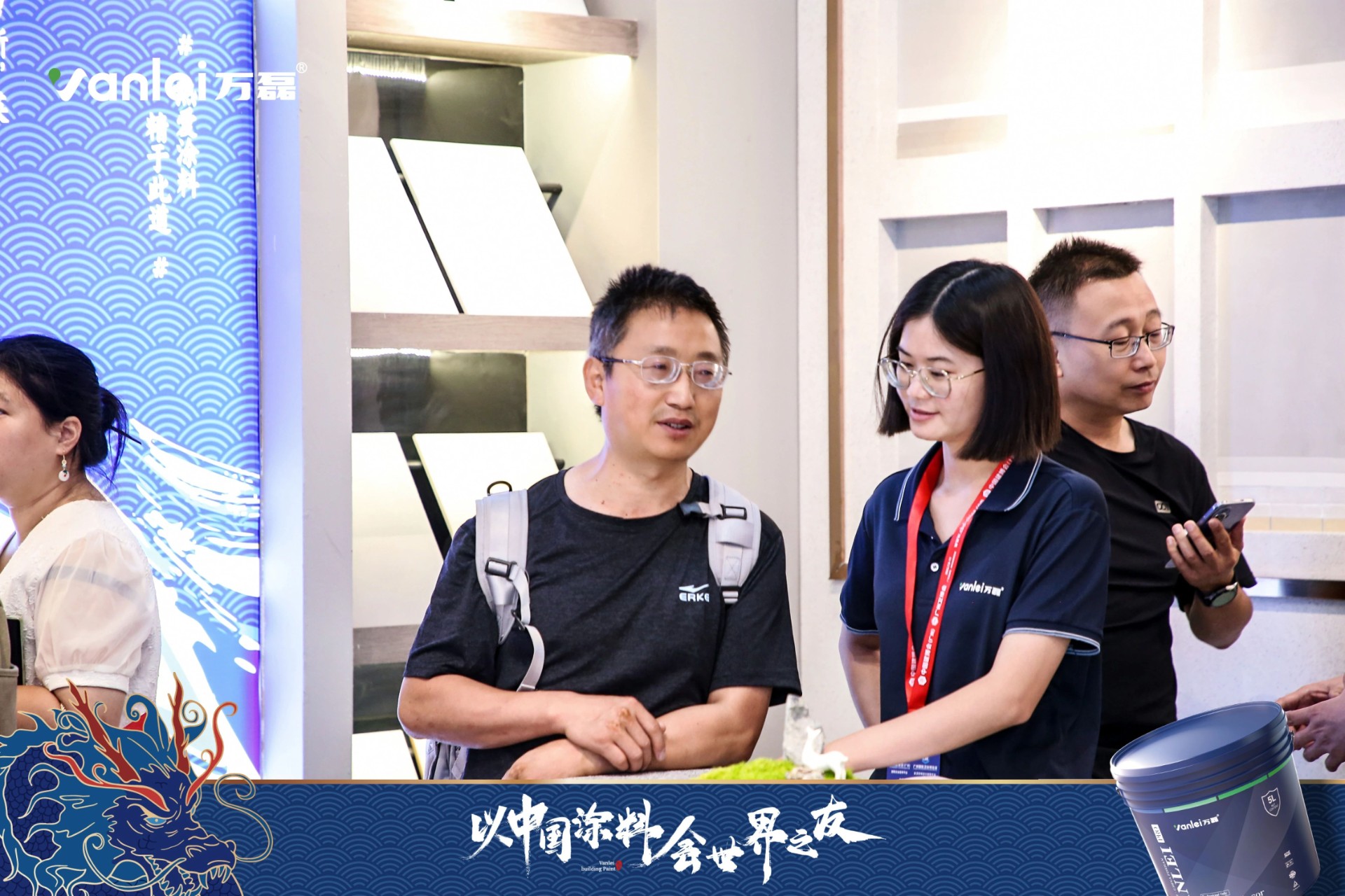 七年蟬聯(lián)展館人氣王！萬磊涂料，以中國涂料，會世界之友