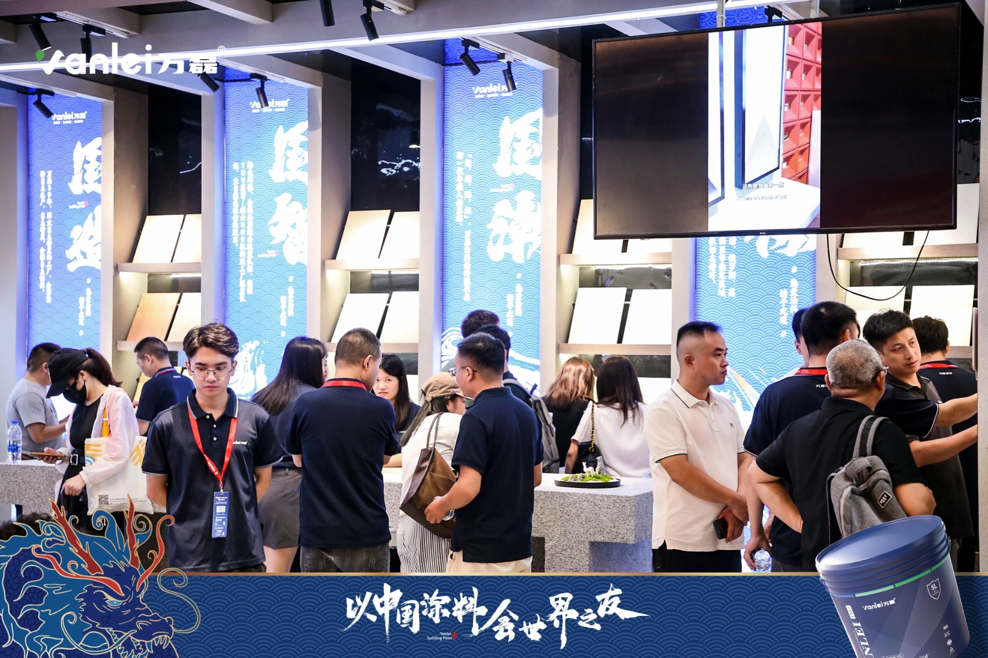 七年蟬聯(lián)展館人氣王！萬磊涂料，以中國涂料，會世界之友