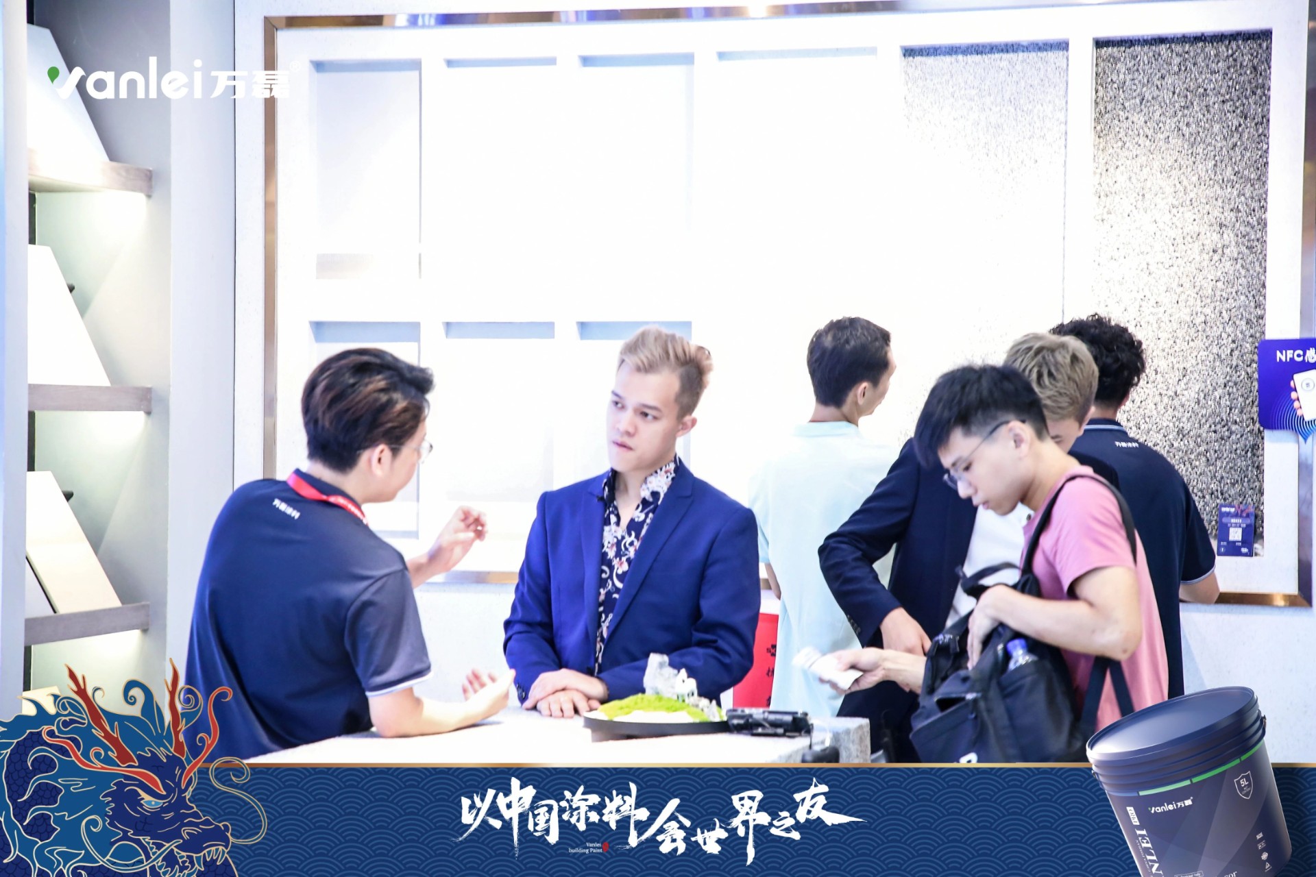七年蟬聯(lián)展館人氣王！萬磊涂料，以中國涂料，會世界之友
